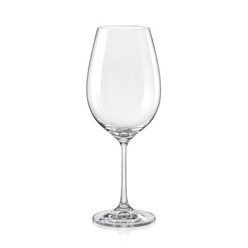 CRYSTALEX 'VIOLA' RED WINE GLASS - SET OF 6 / 550ML
