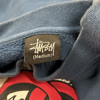 Stüssy SS Skull and Crossbones graphic crewneck sweatshirt - Pre-Owned - view 3