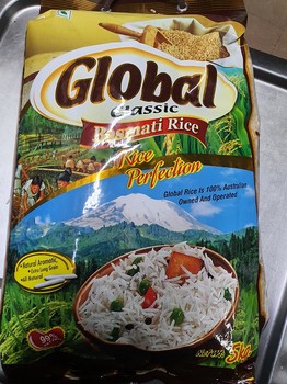 Global Classic Basmati Rice 5kg ****