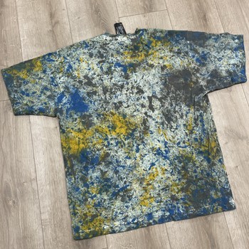 Supreme x Stone Island Embroidered Logo Short-Sleeve Top 'Dark Blue' - New - view 2