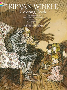 Used Rip Van Winkle Coloring Book