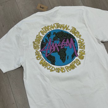 Stüssy One World Tee 'White' • Brand New [5628] - view 2