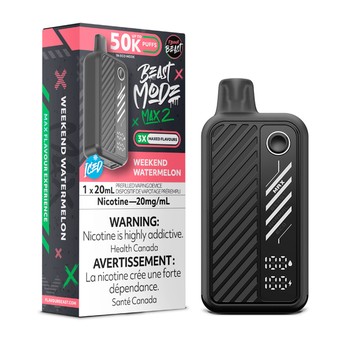 Flavour Beast Mode Max 2 50k - Weekend Watermelon Iced