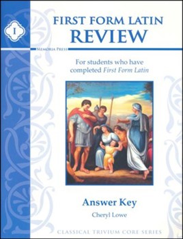 First Form Latin Review Answer Key