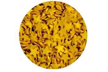 EDIBLE SMALL GOLD STARS 60G