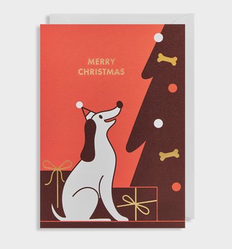 Lagom - Merry Christmas Dog Card - 6512