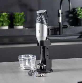 BAMIX DELUXE 180W WITH STAND - SILVER