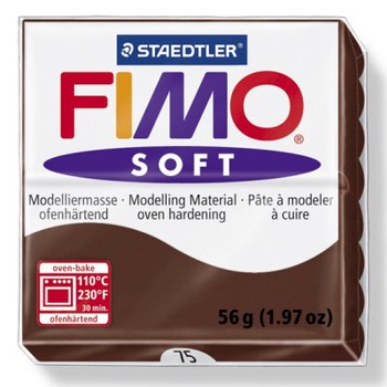 FIMO soft 57g chocolate clay