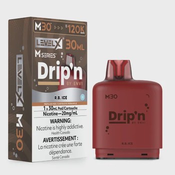 Level X Drip'n Series M30 120K Pod - R.B Ice