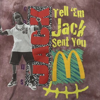 Travis Scott x McDonald's Smile Tee Berry • Pre-Owned [2667] - view 2