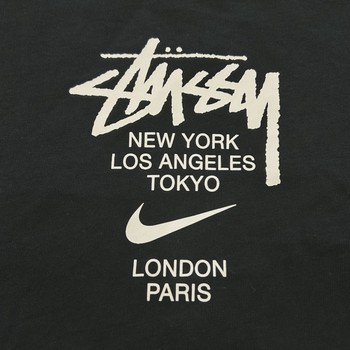 Nike x Stussy International T-shirt Black • Pre-Owned [4771] - view 2