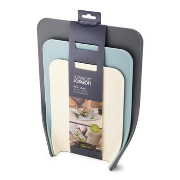 JOSEPH JOSEPH NEST CHOPPING BOARDS - OPAL / 3 PIECE SET