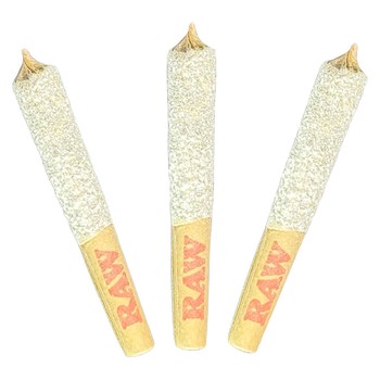 Sour Blueberry 50’s+ Triple Infused (Pre-Roll) / 1.5g / Infused Pre-Rolls (3) / Hybrid