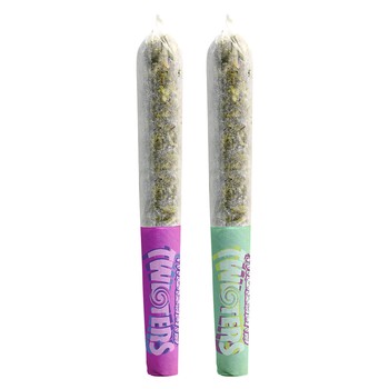 Twisters Tropicoco & Watermelon Razzler Infused (Pre-Roll) / 1g / Infused Pre-Rolls (2) / Blend