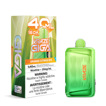 KRAZE GIGA 150K - Orange Citrus Ice