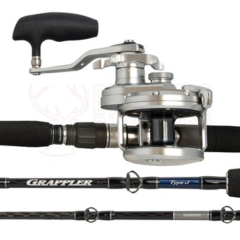 Shimano Grappler Type J 5'3" PE:8 + Shimano Ocea Jigger 4000 Fishing Combo
