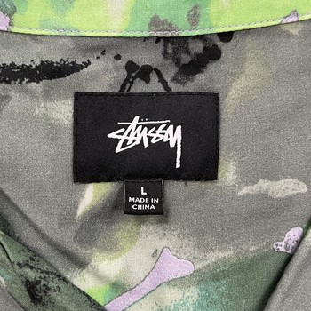 Stussy Watercolor Button Up Shirt - view 3