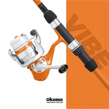 Okuma Vibe Kids Spinning Rod and Reel Combo 6'0" 2 Piece 25 Reel
