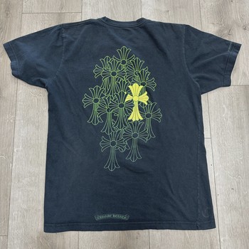 Chrome Hearts Multi Cross Pocket Tee Black/Green • Pre-Owned [9425] - view 2