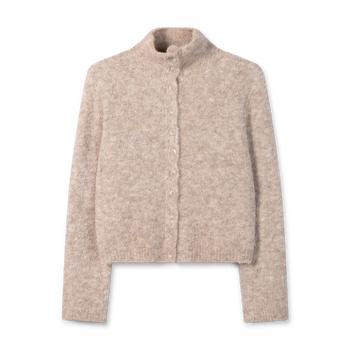 Montara knitted cardigan · Taupe
