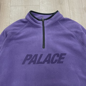 Palace Polartec 1/4 Zip Purple • Pre-Owned [7407] - view 9