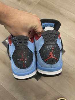 Air Jordan 4 Retro Travis Scott Cactus Jack • Pre-Owned [7298] - view 2