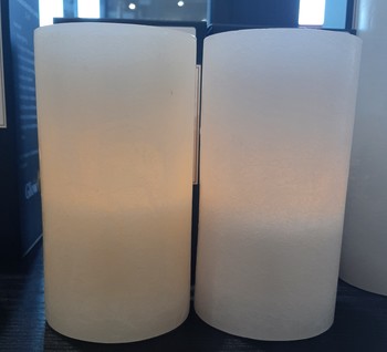 Flameless Real Wax Candle with Timer / 3'' x 6''