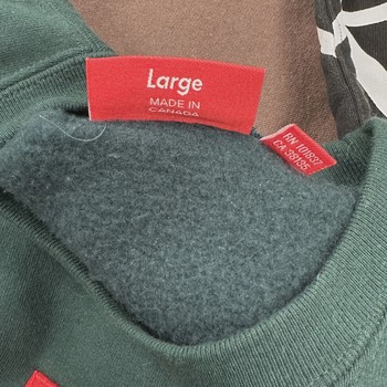 Supreme Box Logo Crewneck (FW22) Dark Pine • Pre-Owned [3596] - view 4
