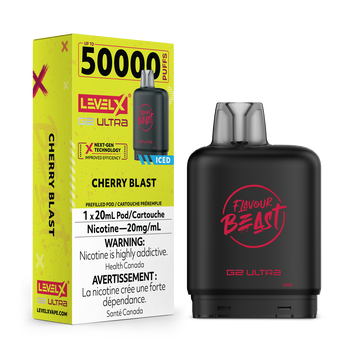 Level X Flavour Beast G2 Ultra 50K Pod - Cherry Blast Iced
