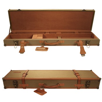 Birchwood Casey Deluxe Canvas O/U Case-Tan