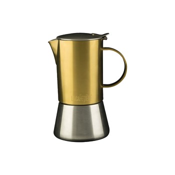 BRUSHED GOLD 4 CUP STOVETOP ESPRESSO