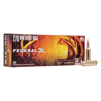 Federal Fusion .270 WSM 150gr Soft Point
