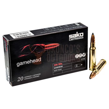 Sako Gamehead .308 150gr Soft Point