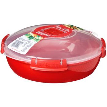 MICROWAVE DISH WITH LID