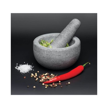 GRANITE PESTLE AND MORTAR