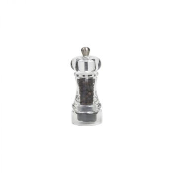 ACRYLIC CAPSTAN PEPPER MILL - 100MM