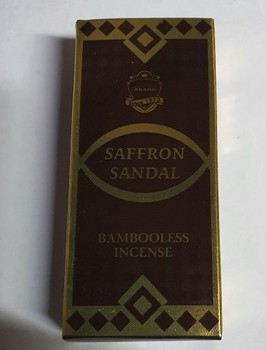 Anand Saffron Sandal hopsticks 15Pces