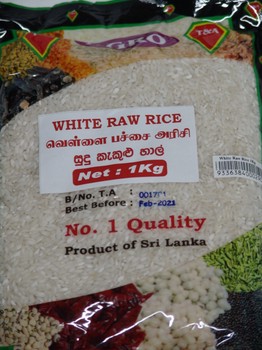 A White Raw Rice 1kg