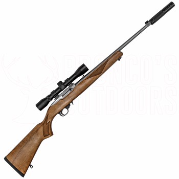 Ruger 10/22 Sporter Stainless + 4x40 + suppressor