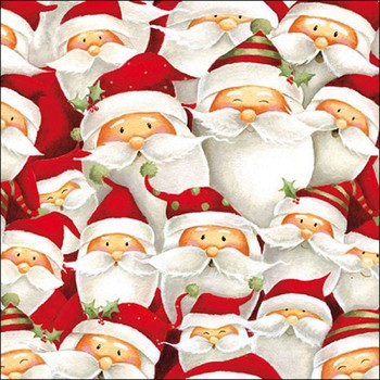 FUNNY SANTA NAPKINS
