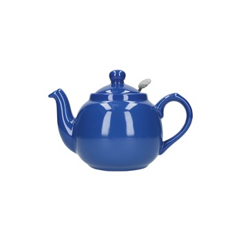 2 CUP FRENCH BLUE FARMHOUSE TEAPOT