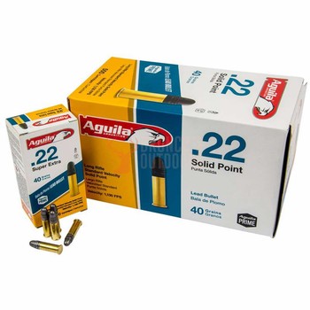 Aguila Standard Velocity .22 40gr 500 Rounds 1130fps