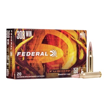 Federal Fusion .308 Win 150gr SP 20 Rounds