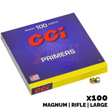 CCI Large Magnum Rifle Primers x 100