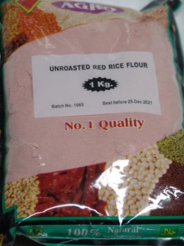 A Unroasted Red Rice Flour 1kg