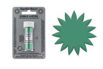 EDIBLE LUSTRE POWDER - FROSTY HOLLY