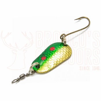 Kilwell Zed Spinner - Single hook - Green Gold