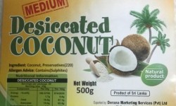 Derana Desiccated Coconut Medium 250g