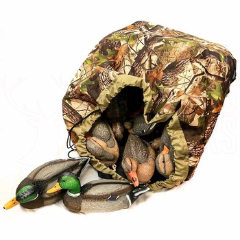 Outdoor Outfitters Delux Floating Decoy Bag Camo