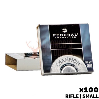 Federal Small Rifle Primers x 100